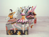 SARAH YOUNG 3D DIE CUT GREETING CARD Dancers
