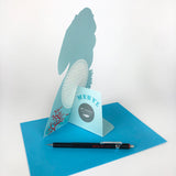 SARAH YOUNG DIE CUT 3D GREETING CARD Meryl Mermaid