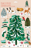 ROGER LA BORDE Christmas Conifer Tree 3D POP & SLOT ADVENT CALENDAR
