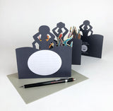 SARAH YOUNG 3D DIE CUT GREETING CARD Circus