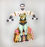 SARAH YOUNG DIE CUT 3D GREETING CARD Alexander Strongman