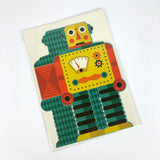 TOM FROST DIE CUT 3D GREETING CARD Robot