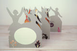 SARAH YOUNG 3D DIE CUT GREETING CARD Dancers