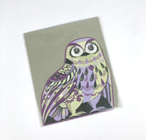 SARAH YOUNG DIE CUT 3D GREETING CARD Oswald the Owl