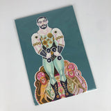 SARAH YOUNG DIE CUT 3D GREETING CARD Alexander Strongman
