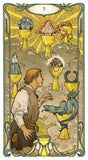 GOLDEN ART NOUVEAU TAROT DECK Giulia Massaglia