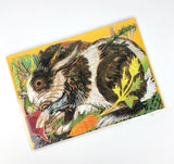 MARK HEARLD 3D DIE CUT GREETING CARD Rabbits