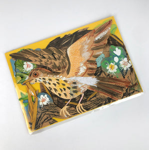 MARK HEARLD 3D DIE CUT GREETING CARD Birds Nest