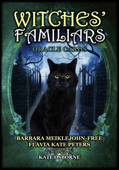 WITCHES FAMILIARS ORACLE CARDS Kate Osborne, Flavia Kate Peters, Barbara Meiklejohn-Free