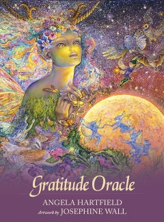 GRATITUDE ORACLE CARDS, TAROT DECK Angela Hartfield, Josephine Wall