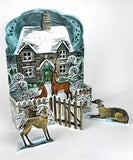ANGELA HARDING 'Christmas Cottage' 3D ADVENT CALENDAR