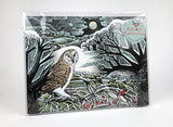 ANGELA HARDING 'Owl in Flight' 3D ADVENT CALENDAR