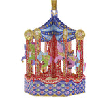 3D POP UP BAUBLE YULE CHRISTMAS GREETING CARD Carousel SANTORO