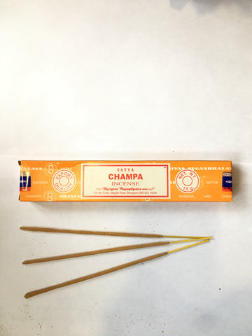 CHAMPA SATYA NAG CHAMPA INCENSE STICKS