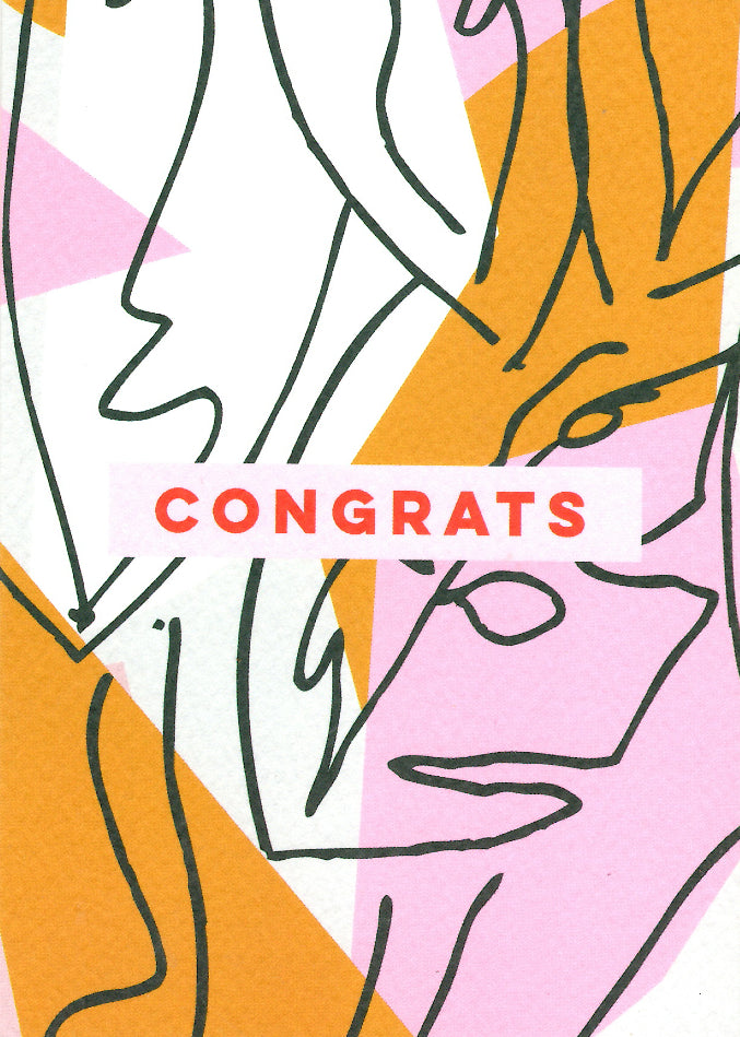 GREETING CARD Congrats THE COMPLETIST