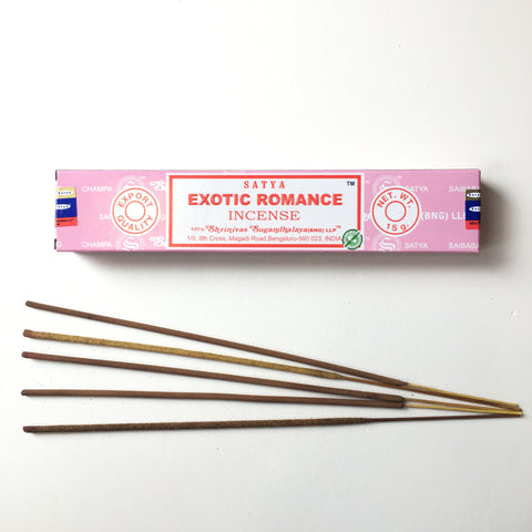 EXOTIC ROMANCE SATYA NAG CHAMPA INCENSE STICKS