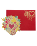EAST END PRESS GREETING CARD Hearts
