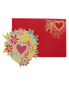 EAST END PRESS GREETING CARD Hearts