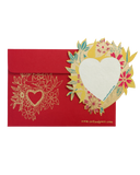 EAST END PRESS GREETING CARD Hearts