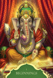 WHISPERS OF LORD GANESHA ORACLE CARDS, TAROT DECK Angela Hartfield, Ekaterina Golovanova