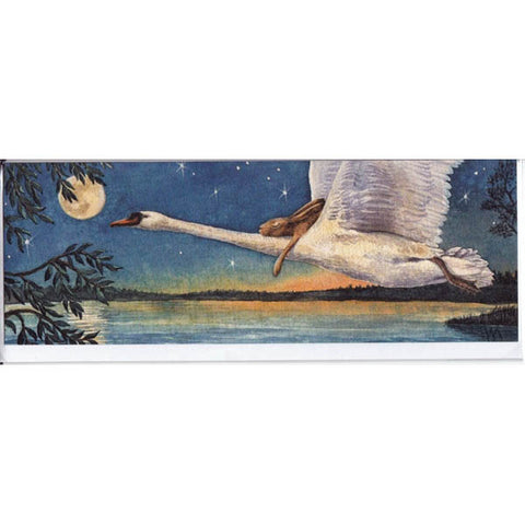PAGAN WICCAN GREETING CARD Gently Across WENDY ANDREW HARE Birthday CELTIC GODDESS