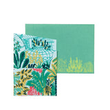 EAST END PRESS 3D CONCERTINA GREETING CARD Glass House Garden