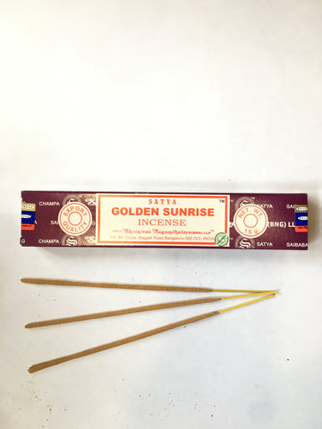 GOLDEN SUNRISE SATYA NAG CHAMPA INCENSE STICKS