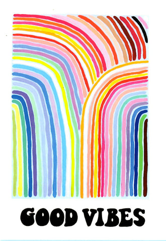 GREETING CARD Good Vibes ICKAPRINT