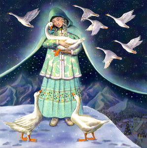 PAGAN WICCAN GREETING CARD Goose Mother WENDY ANDREW