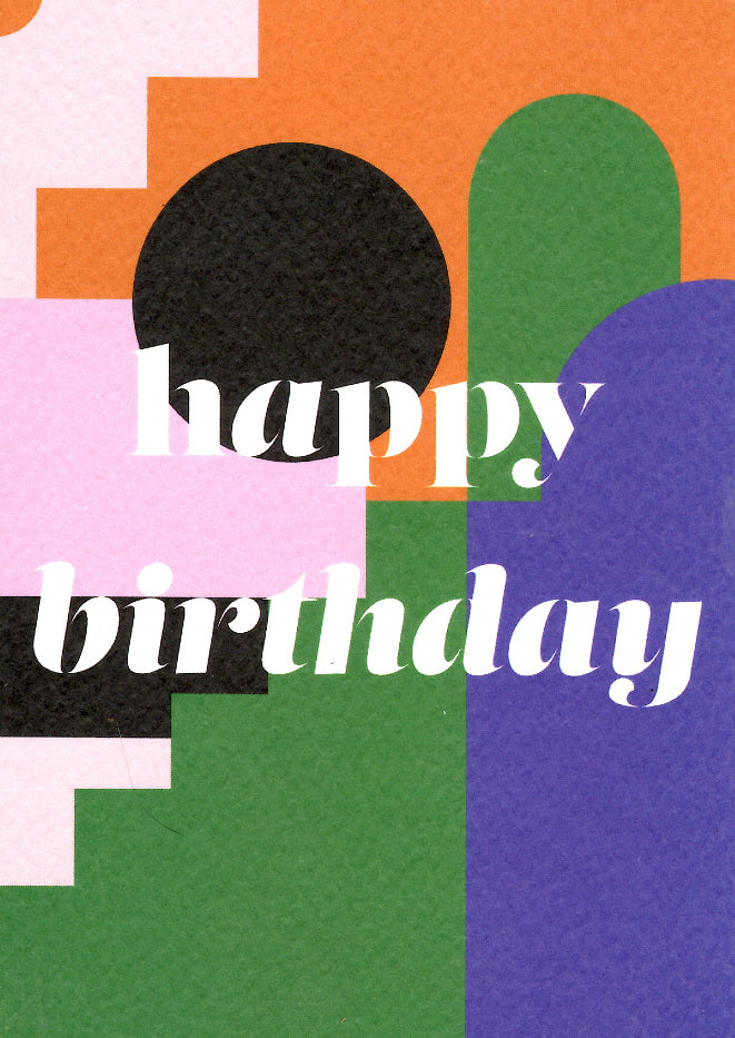 GREETING CARD Happy Birthday THE COMPLETIST