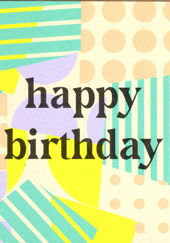 GREETING CARD Happy Birthday THE COMPLETIST