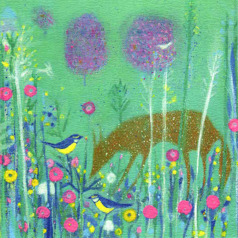 PAGAN FINE ART GREETING CARDS Hedgerow Glimmer TIFFANY LYNCH
