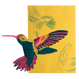 EAST END PRESS GREETING CARD Humming Bird