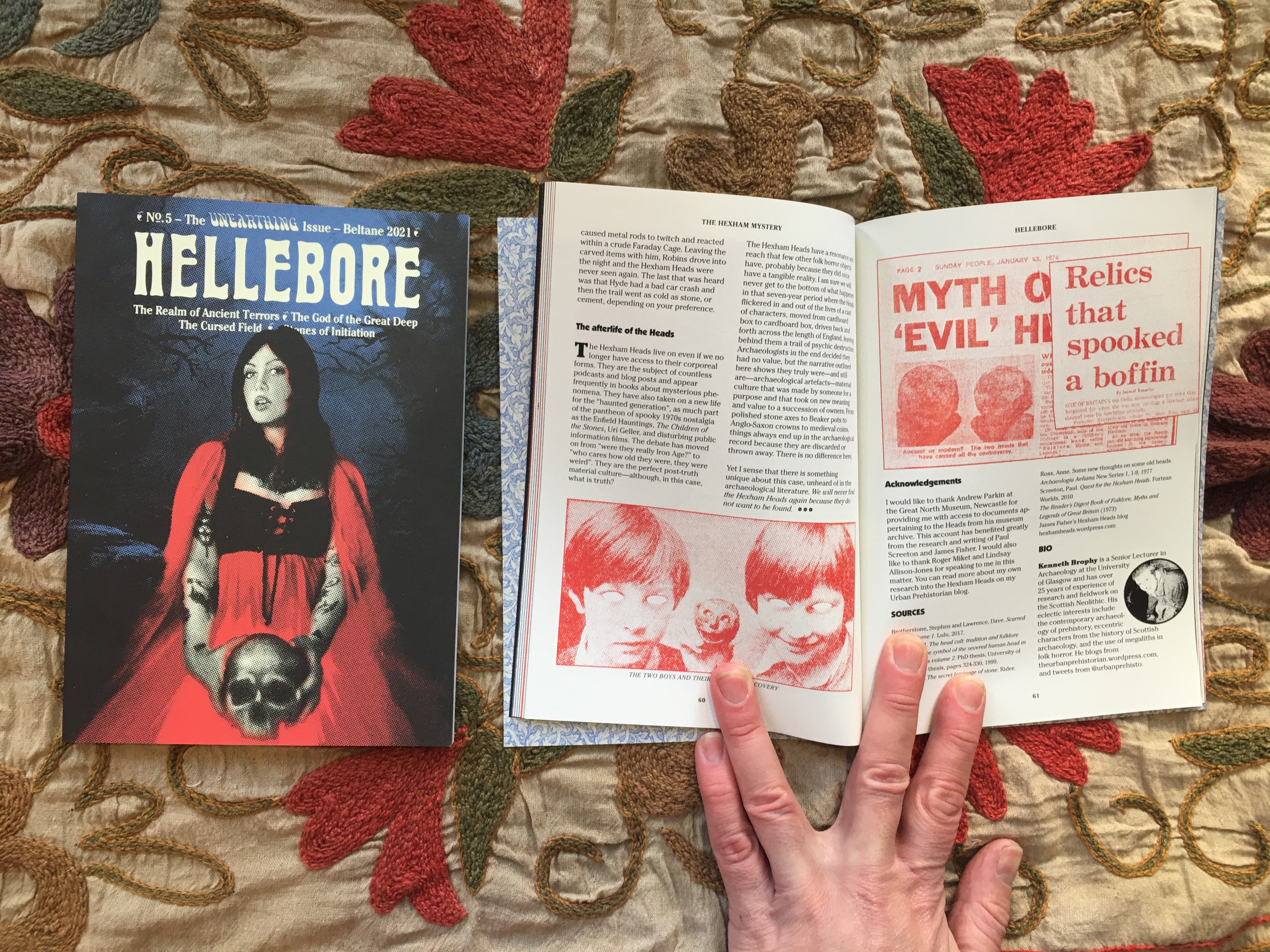 HELLEBORE ZINE Issue 5 BELTANE