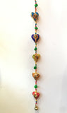 INDIAN HANGING LOVE HEARTS DECORATION