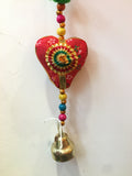 INDIAN HANGING LOVE HEARTS DECORATION