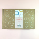 WOVEN NECKLACE KIT: Mustard - Dusty Pink - Teal