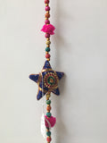 INDIAN HANGING MOON & STARS DECORATION