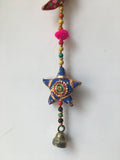 INDIAN HANGING MOON & STARS DECORATION