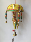 INDIAN HANGING ELEPHANTS & UMBRELLAS DECORATION