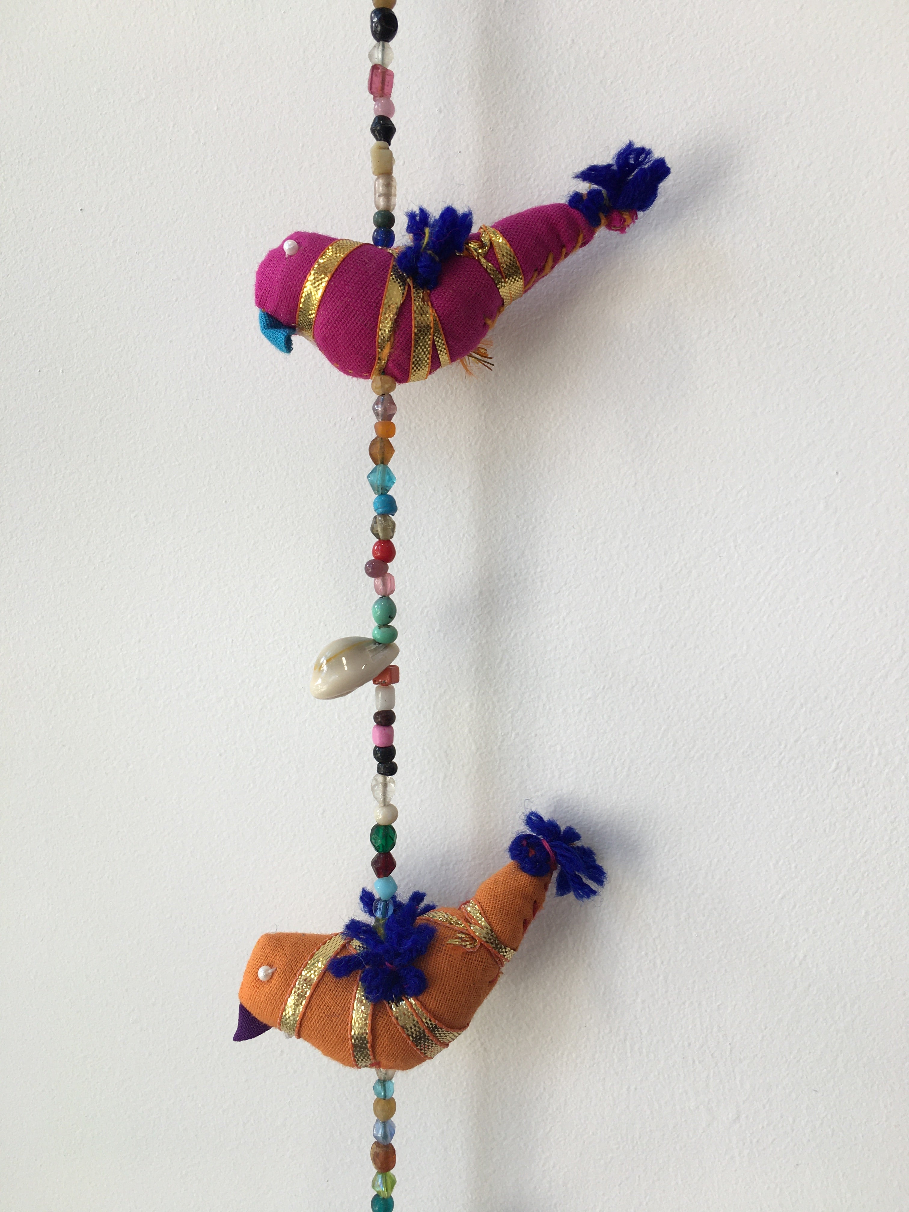 INDIAN HANGING MINI PARROT BIRDS DECORATION