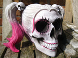 HARLEY QUINN SKULL HEAD FIGURE
