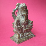 SOAPSTONE GANESH FIGURE