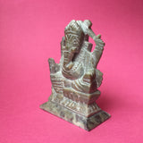 SOAPSTONE GANESH FIGURE