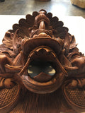 WOODEN BALINESE BIRD MASK A