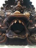 WOODEN BALINESE BIRD MASK B