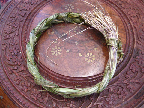 SWEET GRASS BRAID Sweetgrass Incense