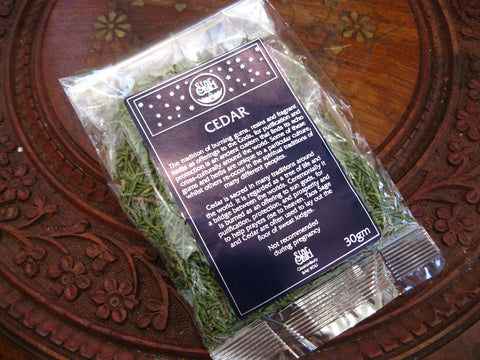 CEDAR SACRED HERB INCENSE