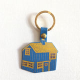 ARK COLOUR DESIGN "CABIN/HOUSE" KEY RINGS/FOBS