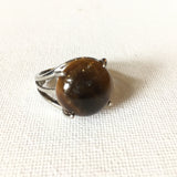 ADJUSTABLE HEALING CRYSTAL RINGS